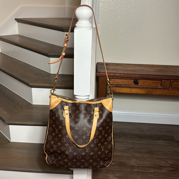 Louis Vuitton Odeon PM Brown and Tan Monogram Shoulder Tote. - Picture 15 of 15